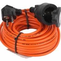 Удлинитель силовой ЭРА UPx-1e-3×0.75-10m в бухте с/з 1-м 10м ПВС 3х0.75мм2