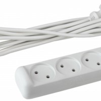 Удлинитель сетевой ЭРА UX-3-3m б/з 3-м 3м ПВС 2×0,75мм2 6А