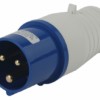 ЭРА Вилка переносная 013 2Р+РЕ 16А 220В IP44