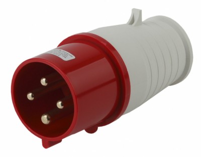 ЭРА Вилка переносная 024 3Р+РЕ 32А 380В IP44