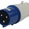 ЭРА Вилка переносная 023 2Р+РЕ 32А 220В IP44