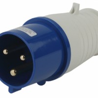 ЭРА Вилка переносная 023 2Р+РЕ 32А 220В IP44