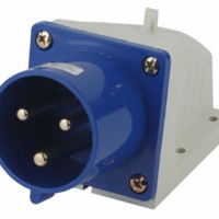 ЭРА Вилка стационарная 523 2Р+РЕ 32А 220В IP44