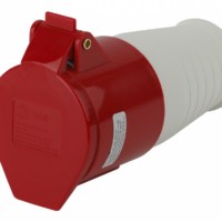 ЭРА Розетка переносная 224 3Р+РЕ 32А 380В IP44