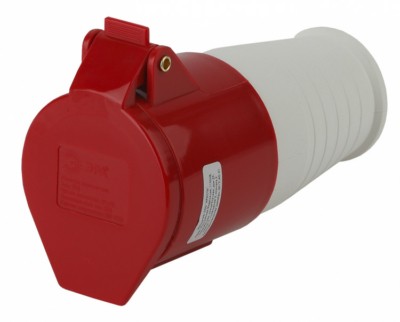 ЭРА Розетка переносная 224 3Р+РЕ 32А 380В IP44