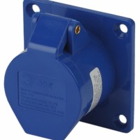 ЭРА Розетка стационарная внутренняя 413 2Р+РЕ 16А 220В IP44