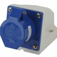 ЭРА Розетка стационарная наружная 113 2Р+РЕ 16А 220В IP44