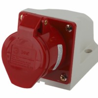 ЭРА Розетка стационарная наружная 114 3Р+РЕ 16А 380В IP44