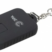 Фонарь светодиодный брелок B27 для ключей аккумуляторный на солнечной батарее