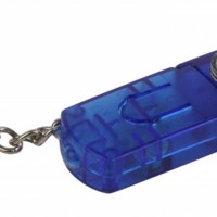 Фонарь светодиодный брелок BB-501 для ключей компас, свисток