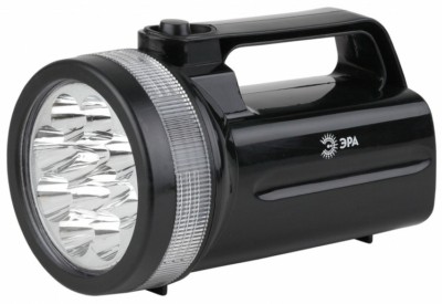 Фонарь светодиодный F12 прожекторный на батарейках с ремнем