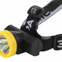 Фонарь светодиодный налобный Налобные GA-802 аккумуляторный мощный яркий 2 режима желто-черный