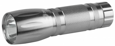 Фонарь светодиодный SD1W ручной на батарейках алюминиевый