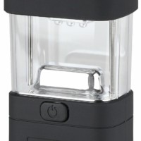 Фонарь кемпинговый светодиодный ЭРА KB-504 на батарейках со складной ручкой походный светильник черный