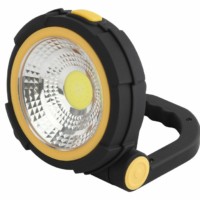 Фонарь светодиодный Рабочие Практик RB-705 прожекторный на батарейках магнит со складной ручкой-подставкой