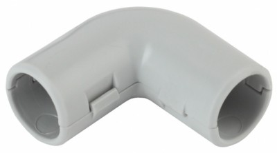 ЭРА Угол 90 гр.(серый) соединительный для трубы 20мм (10шт)