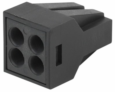 Клемма СМК 4-проводная зажимная с пастой 0,5-2,5мм2 4шт/уп