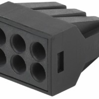 Клемма СМК 6-проводная зажимная с пастой 0,5-2,5мм2 4шт/уп