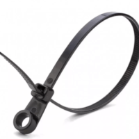 Кабельные стяжки NO-KSV0-02 под винт 3,6х200 черный 100 шт.