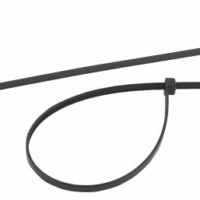 Кабельная стяжка NO-KS0-09 5×200 чёрная 100 шт/уп