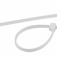 Кабельная стяжка NO-KS0-35 5×250 белая 100 шт/уп