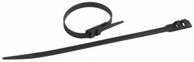 Кабельная стяжка NO-KS0-51 для СИП 9×180 чёрная 100 шт/уп