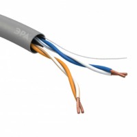 Кабель витая пара U/UTP 2x2x24 AWG Cat5e CU PVC 305м