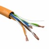 Кабель витая пара U/UTP 4x2x24 AWG Cat5e CU нг(А) HF 305м