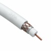 ЭРА Кабель коаксиальный RG-6U, 75 Ом, Cu/(оплётка Cu 64%), PVC, цвет белый, бухта 100 м