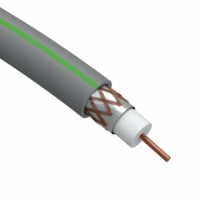 ЭРА Кабель коаксиальный SAT 703 B, 75 Ом, Cu/(оплётка Cu 75%), нг(А)HF, цвет серый, бухта 100 м