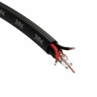 Кабель для аналогового видеонаблюдения SIMPLE КВК-П-2+2×0,75 мм? бухта 200 метров, чёрный