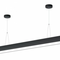 Светильник светодиодный Geometria ЭРА Block SPO-115-B-40K-036 36Вт 4000К 3100Лм IP40 1200*100*50 черный подвесной