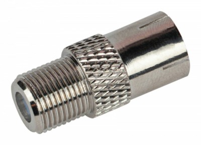 Переходник ЭРА R-A02 гнездо F-гнездо ТВ