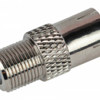 Переходник ЭРА Simple RS-A02 гнездо F-гнездо ТВ