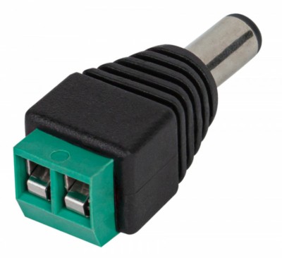 Разъем ЭРА R-DC01 DC питания штекер 2. 1х5. 5 с клеммной колодкой