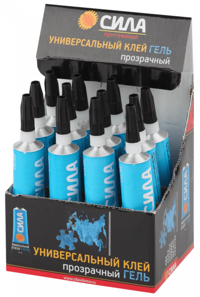 SGTB-30 СИЛА Универсальный ГЕЛЬ прозрачн. 30 мл в ШБ