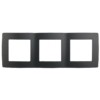 Рамка 3-м 12-5003-05 антрацит ЭРА Б0014765