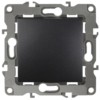 Механизм переключателя 1-кл. СП Эра12 10А IP20 12-1103-05 250В 10AX антрацит Эра Б0014643