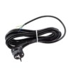 Шнур сетевой с вилкой 1.5м с заземл. ПВС 3х0.75 черн. UX-3×0.75-1.5m-B Б0048689
