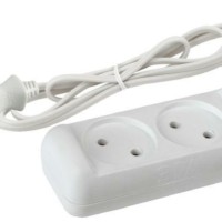 Удлинитель сетевой 2х5м б/з 6А IP20 UX-2-5m ШВВП 2х0.75 Эра Б0038559