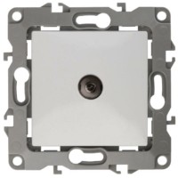 Розетка телевизионная одиночная ТВ 1мод. 12 12-3101-01 IP20 бел. Эра Б0014705