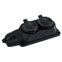 Колодка удлинителя 2-м 16А с/з каучук Tokov Electric TKE-C05-KK2-Z