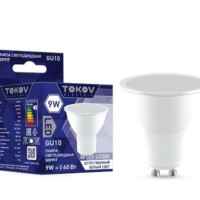 Лампа СДЛ 9Вт Soffit 4000К GU10 176-264В Tokov Electric TKE-MR16-GU10-9-4K