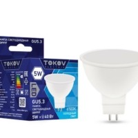 Лампа СДЛ 5Вт Soffit 6500К GU5.3 176-264В Tokov Electric TKE-MR16-GU5.3-5-6.5K