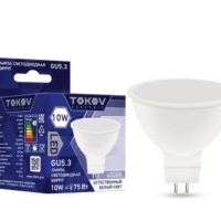 Лампа СДЛ 10Вт Soffit 4000К GU5.3 176-264В Tokov Electric TKE-MR16-GU5.3-10-4K