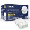 Клемма СМК 2-проводная зажимная прозр. Tokov Electric TKE-EU2.5-412/C200