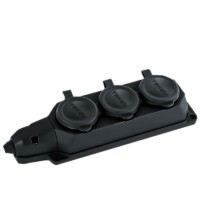 Колодка удлинителя 3-м 16А с/з каучук Tokov Electric TKE-C05-KK3-Z