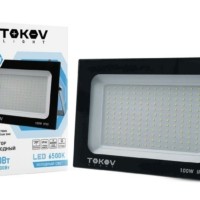 Прожектор светодиодный 100Вт 6700лм 6500К IP65 черн. Tokov Light TKL-FL/LED-100-6.5K-IP65