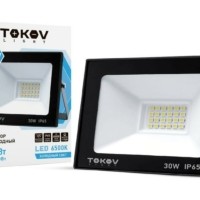 Прожектор светодиодный 30Вт 1700лм 6500К IP65 черн. Tokov Light TKL-FL/LED-30-6.5K-IP65