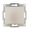 Выключатель 1кл. 1п СП Karina 10А IP20 механизм жемч./бел. перламутр. Lezard 707-3088-100